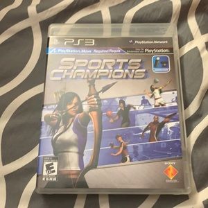 Free with any purchase Sports Champions for PlayStation 3 PS3